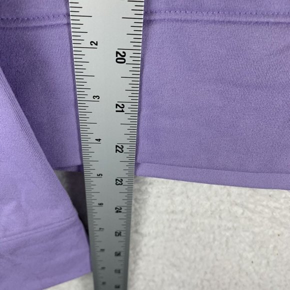 Alpine Design Top Womens Large Purple Polyester Stretch Zip Field Knit 7212 - Picture 5 of 9